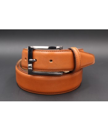 Camel soft leather belt